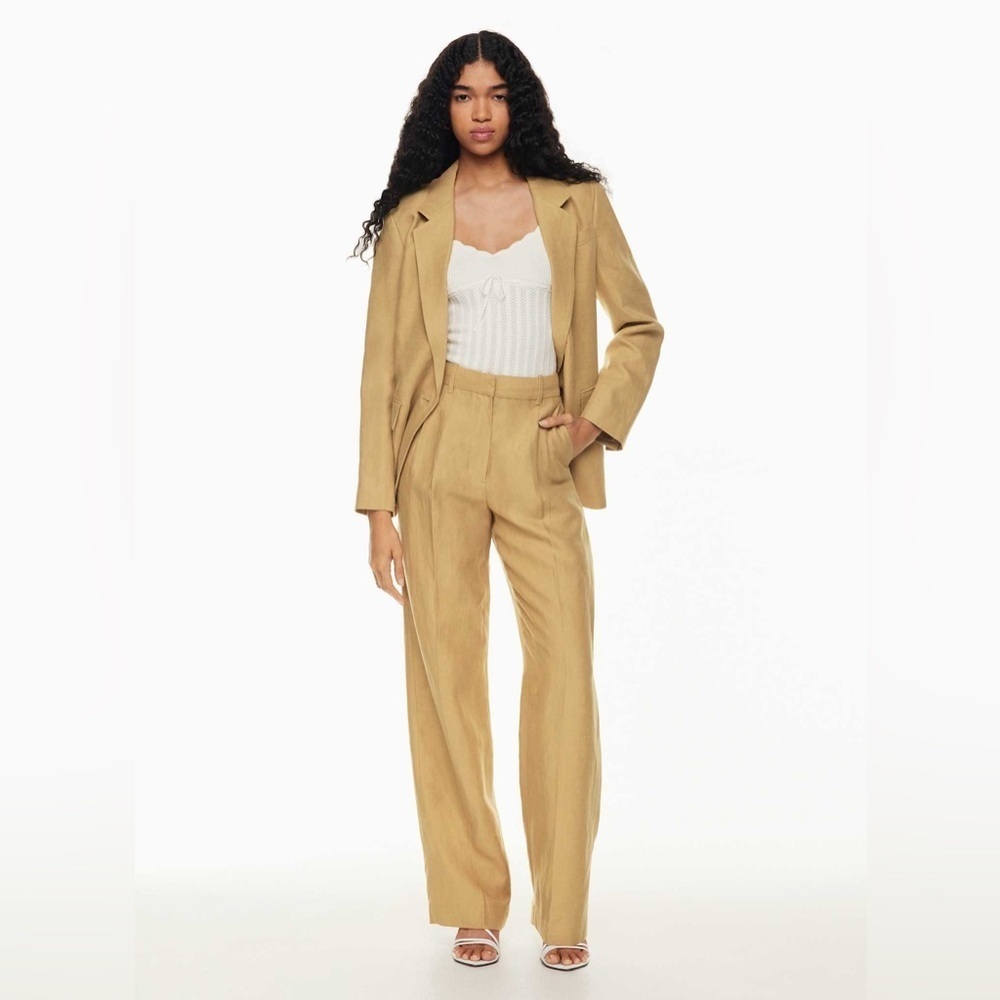 Aritzia • Wilfred • size 0 • Wide Leg High Waist Trousers - Picture 2 of 10